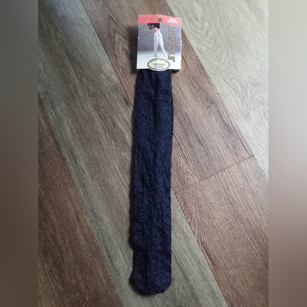 Navy Bonjour Over The Knee Socks